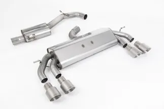 Milltek Non-Valved & Resonated Race Catback Exhaust For VW MK7.5 Golf R (Non GPF)