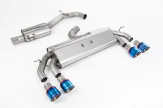 Milltek Non-Valved & Resonated Race Catback Exhaust For VW MK7.5 Golf R (Non GPF)