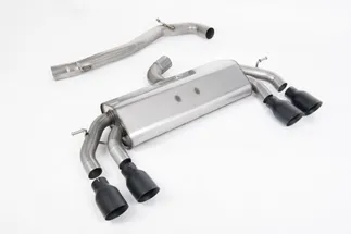 Milltek Non-Valved & Non-Resonated Race Catback Exhaust For VW MK7.5 Golf R (Non GPF)