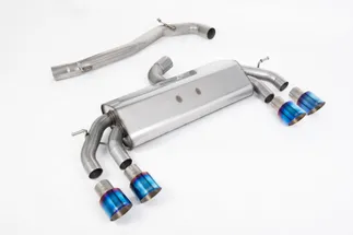 Milltek Non-Valved & Non-Resonated Race Catback Exhaust For VW MK7.5 Golf R (Non GPF)