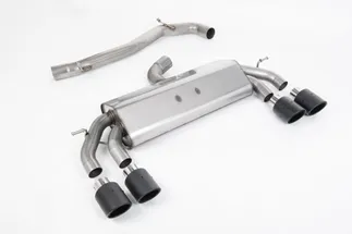 Milltek Non-Valved & Non-Resonated Race Catback Exhaust For VW MK7.5 Golf R (Non GPF)