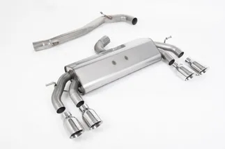 Milltek Non-Valved & Non-Resonated Race Catback Exhaust For VW MK7.5 Golf R (Non GPF)