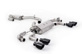 Milltek 80mm Valved & Resonated Catback Exhaust For VW MK7.5 Golf R (GPF & Non GPF)