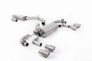 Milltek 80mm Valved & Resonated Catback Exhaust For VW MK7.5 Golf R (GPF & Non GPF)