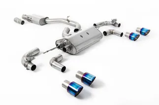 Milltek 80mm Valved & Resonated Catback Exhaust For VW MK7.5 Golf R (GPF & Non GPF)