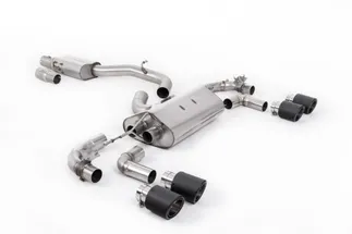Milltek 80mm Valved & Resonated Catback Exhaust For VW MK7.5 Golf R (GPF & Non GPF)