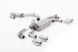 Milltek 80mm Valved & Resonated Catback Exhaust For VW MK7.5 Golf R (GPF & Non GPF)