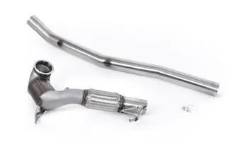 Milltek Large Bore Downpipe & Hi-Flow Sports Cat For VW MK8 Golf R / 8Y Audi S3