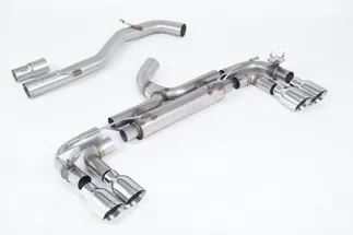 Milltek 80mm Race Non-Resonated Catback Exhaust For VW MK7 Golf R
