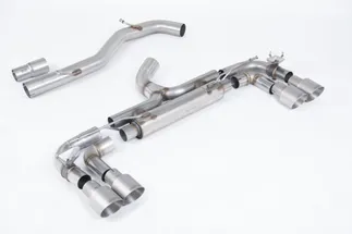 Milltek 80mm Race Non-Resonated Catback Exhaust For VW MK7 Golf R