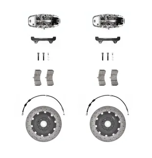 Racingline Carbon Ceramic Big Brake Kit For VW/Audi MQB - 380mm (Black)