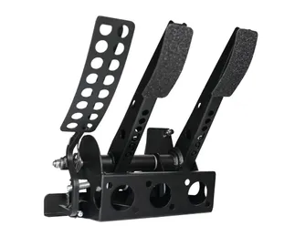 OBP Classic Mini Top-Mounted 3-Pedal Sys. W/Offset Clutch - Steel Reinforced Pedals