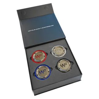 Wheel Force Forged Multipiece Center Cap (V3) - Satin Bronze