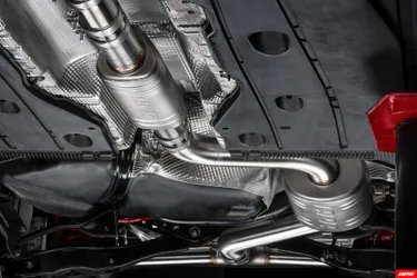 APR Catback Resonated Exhaust System For VW MK7 GTI - CBK0008