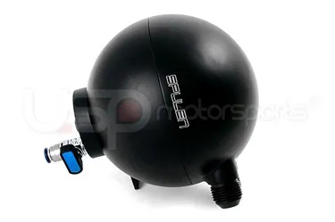 Spulen Billet Spherical Catch Can Kit V2 Black For 1.8T and