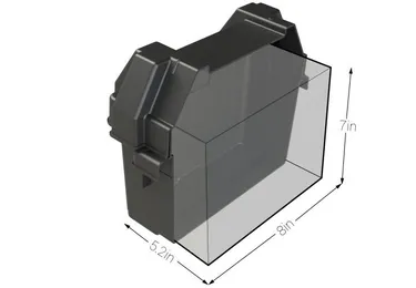 NOCO Group U1 Snap-Top Battery Box - HM082BK - 75033583 - USP