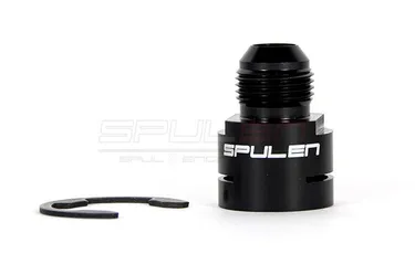 Spulen Billet Spherical Catch Can Kit V2 Black For 1.8T and