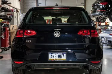 AWE Tuning Track Edition Exhaust - Diamond Black Tips For VW MK7