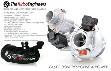 TTE 475 Upgraded Turbocharger For MQB Platform - TTE475-TBKT - 75016303 -  USP Motorsport