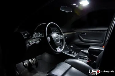 Kit De 21 Luces LED Blancas Para Interior De Audi A4/S4 B6 B7 2002-2008 - Reemplazo Completo