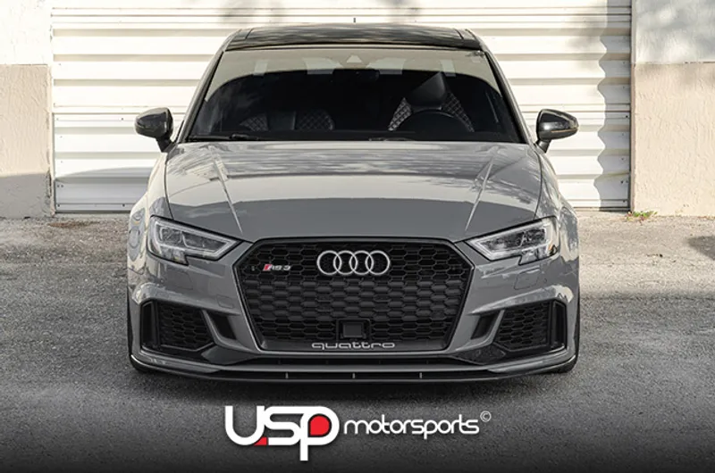 Aggressiv Front Lip For Audi RS3 (8V) - AV-380 - 75033460 - USP Motorsport